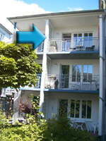 Ferienwohnung Balkon